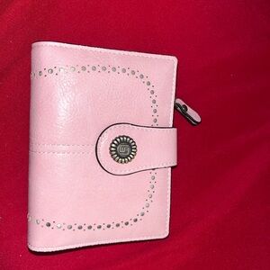 Pink Leather Wallet